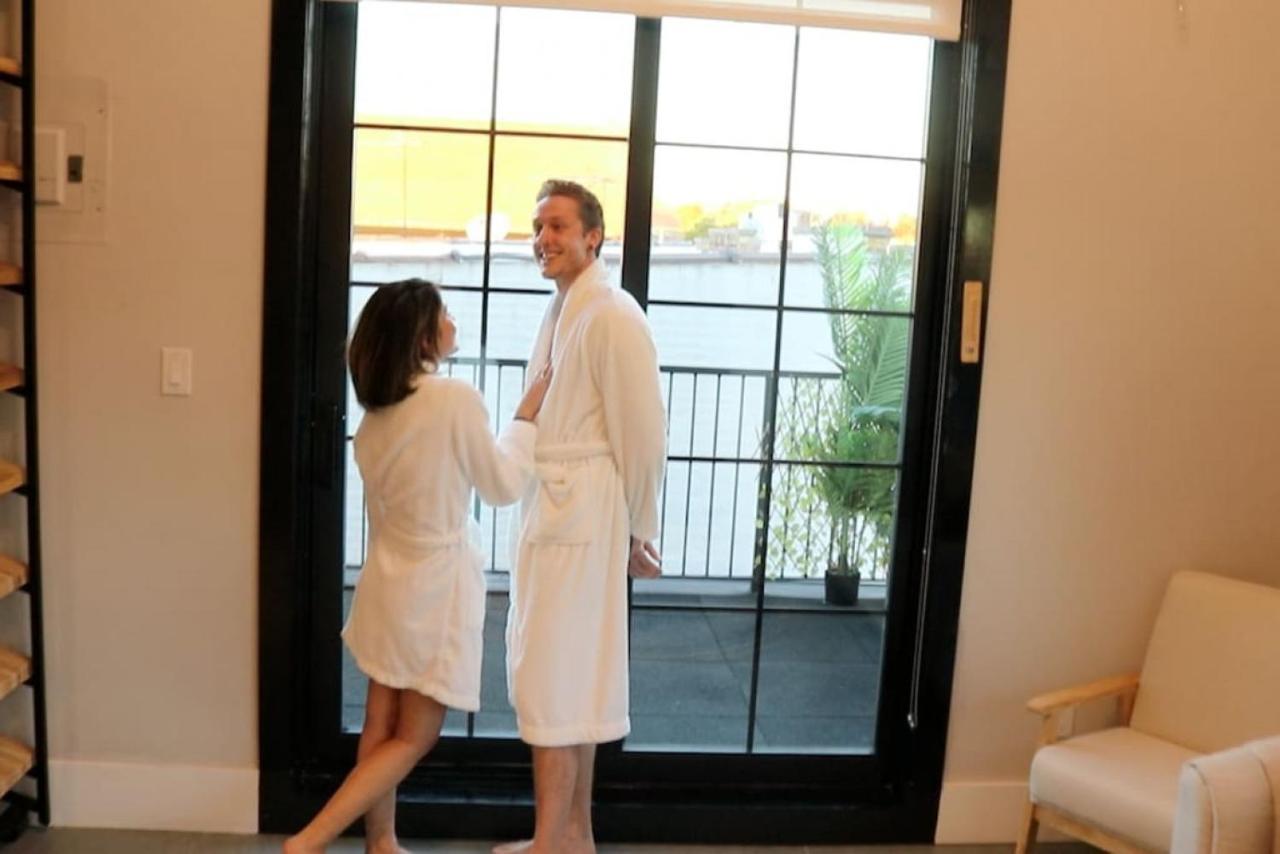 Nyc Skyline Views, Sauna & Rooftop - Romantic Escape At "Brooklyn Bay Lofts" New York Exterior photo
